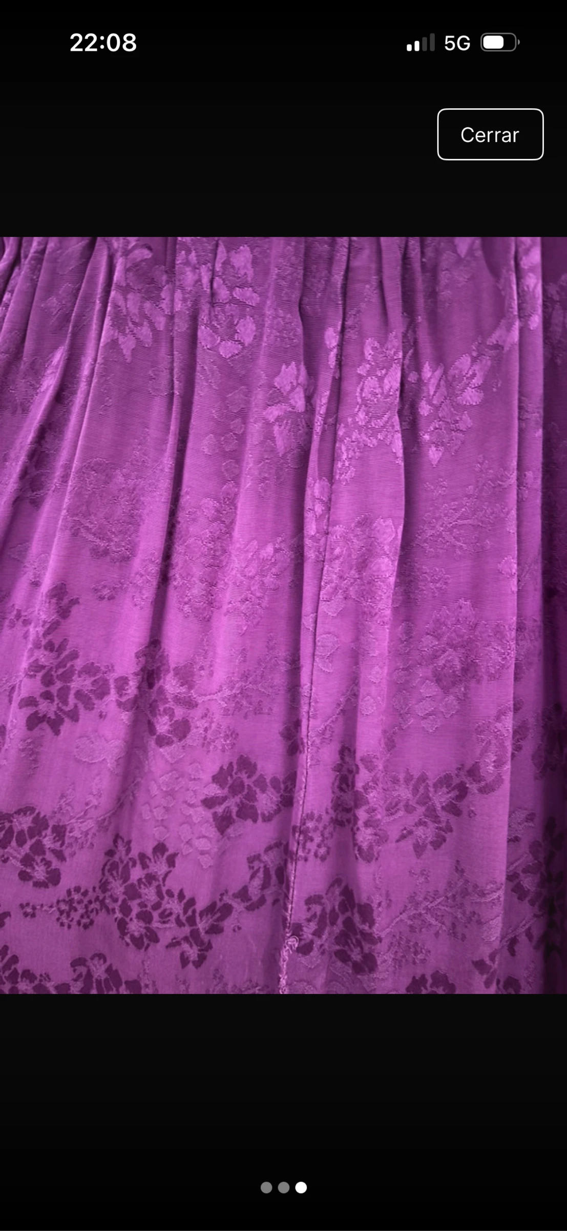 Vestido de Fiesta Morado  – photo 3